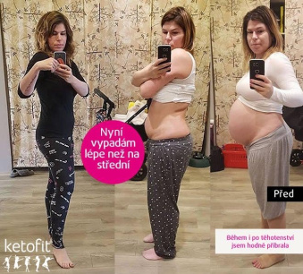 Ketodieta KetoFit mě vyléčila ze závislosti na jídle, měla jsem až 96 kg.