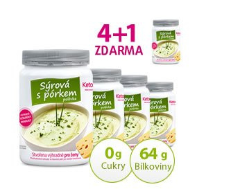 AKCE 4+1 proteinová polévka ZDARMA