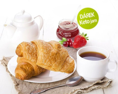 NOVINKA! Proteinový Keto Croissant KetoFit