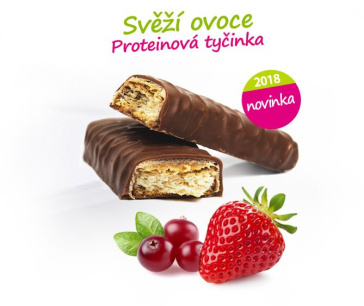 Svěží, ovocná, lahodná, to je NOVÁ proteinová tyčinka KetoFit