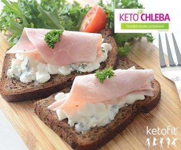 NOVINKA! Cereální proteinový Keto chleba KetoFit