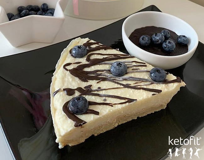 Low carb proteinový cheesecake