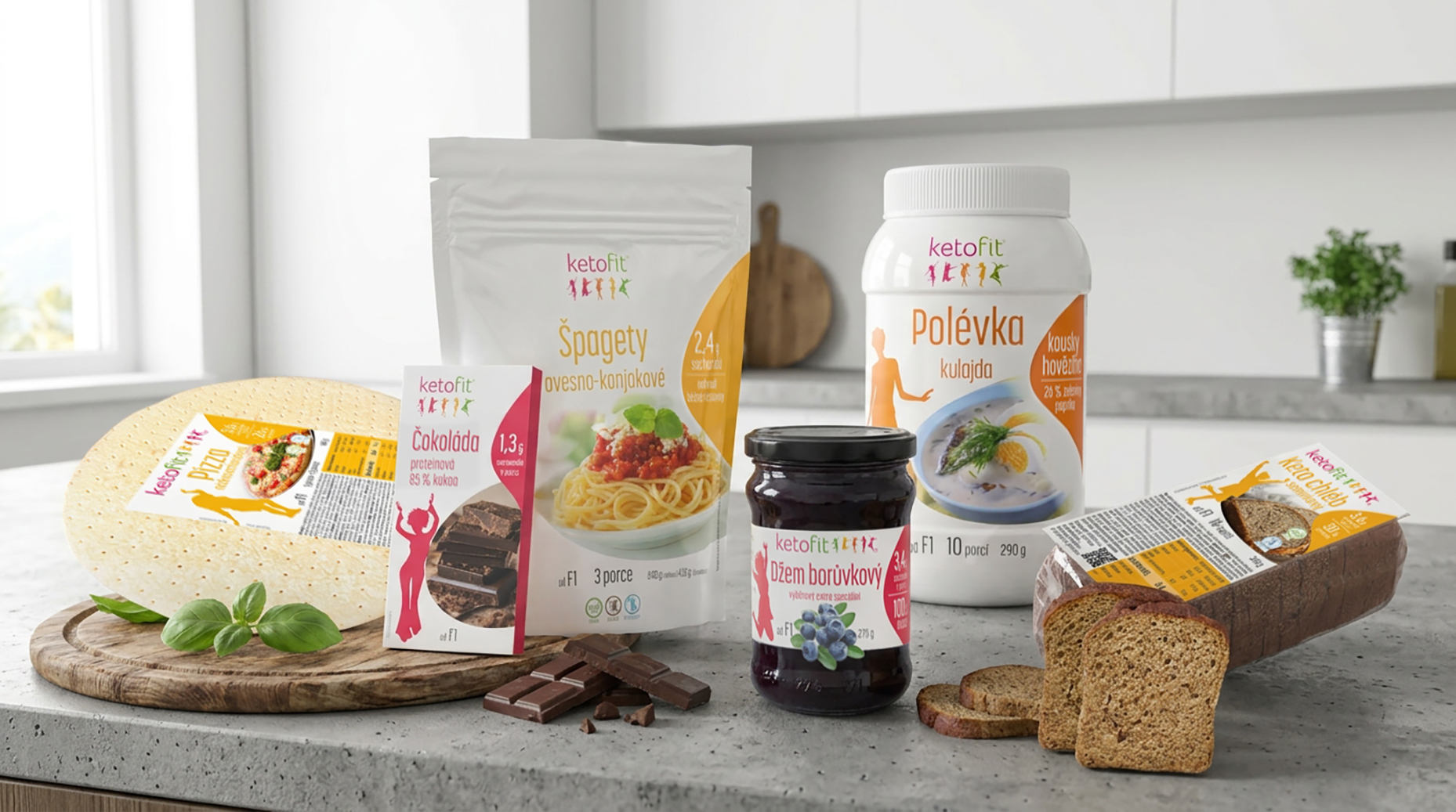 Produkty Ketofit s nejméně sacharidy pro rychlé hubnutí
