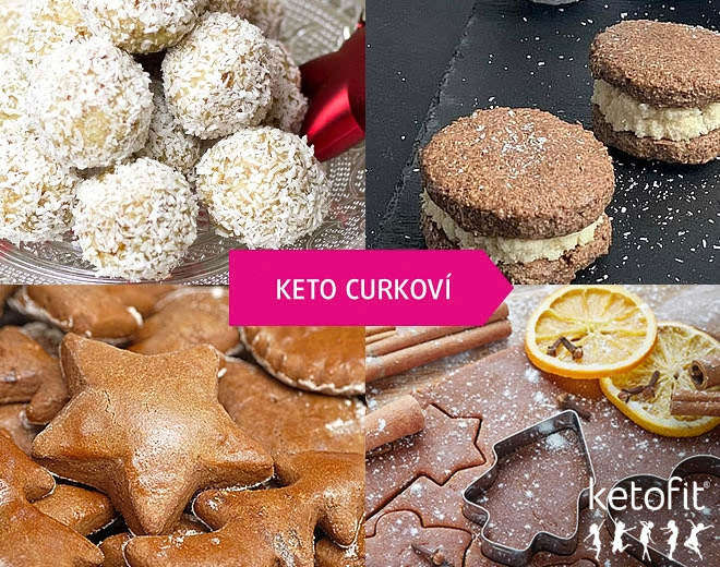 Vánoční keto recepty na cukroví bez cukrů
