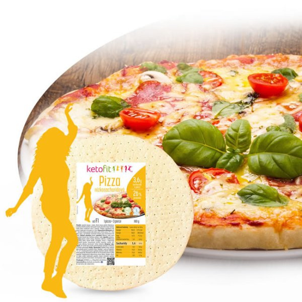 Nízkosacharidová pizza pro sport i keto hubnutí